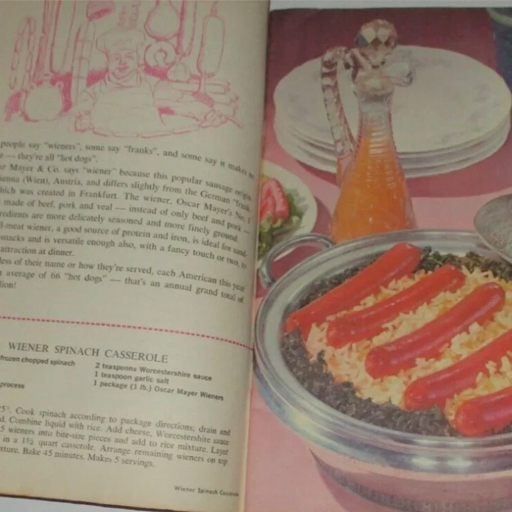 1950's Mid Century Oscar Meyer Recipe Booklet 80 Favorites Cured Meat 6 x 9